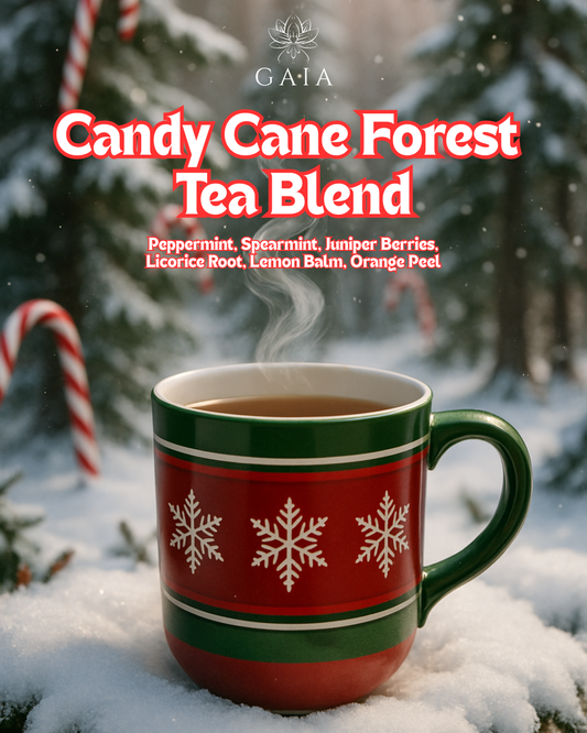 Candy Cane Forest Tea Blend